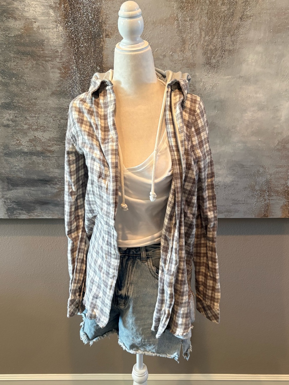 Women’s Gilded Intent Plaid Shirt